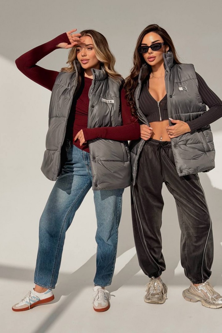 Жилетка с поясом YS-2214A640B700