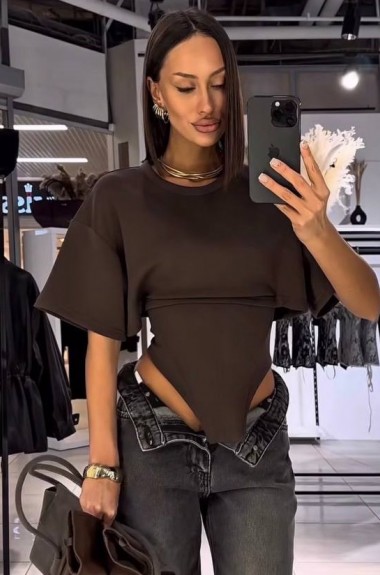 Футболка-корсет DN-291A350