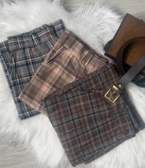 Клетчатые брюки DN-290A550