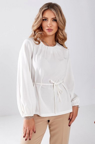 Блузка с поясом GOL-1774A300