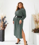 Платье длины миди GOL-1954A750