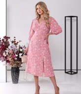 Платье с разрезом GOL-1857A650