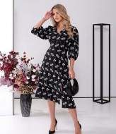 Платье с разрезом GOL-1857A650