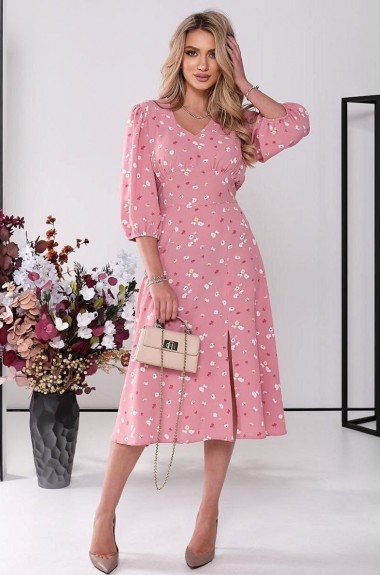 Платье с разрезом GOL-1857A650 Платье с разрезом GOL-1857A650