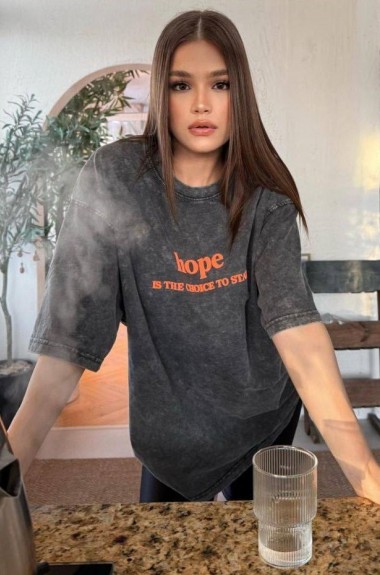 Модная футболка WOW-24459A10 Модная футболка WOW-24459A10