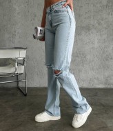 Джинсы с разрезами WOW-7626A19