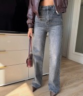 Джинсы трубы WOW-1715A18.5