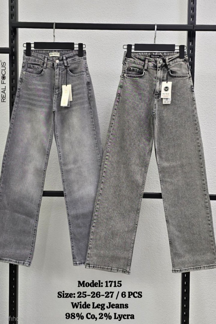 Джинсы трубы WOW-1715A18.5