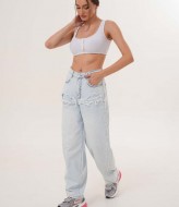 Джинсы багги WOW-383A22
