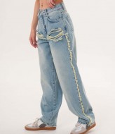 Джинсы багги WOW-383A22