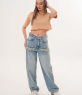 Джинсы багги WOW-383A22