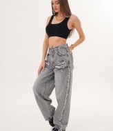 Джинсы багги WOW-383A22