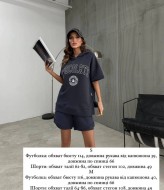 Костюм футболка и шорты WOW-4017A17