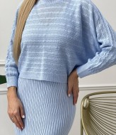 Костюм платье и свитшот WOW-3288A20