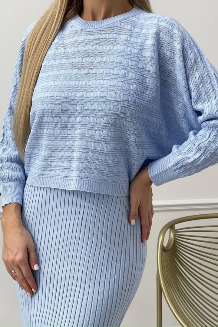 Костюм платье и свитшот WOW-3288A20