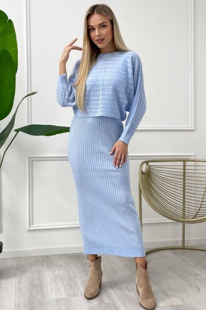 Костюм платье и свитшот WOW-3288A20