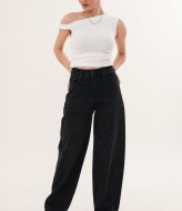 Джинсы со стразами WOW-1775A23