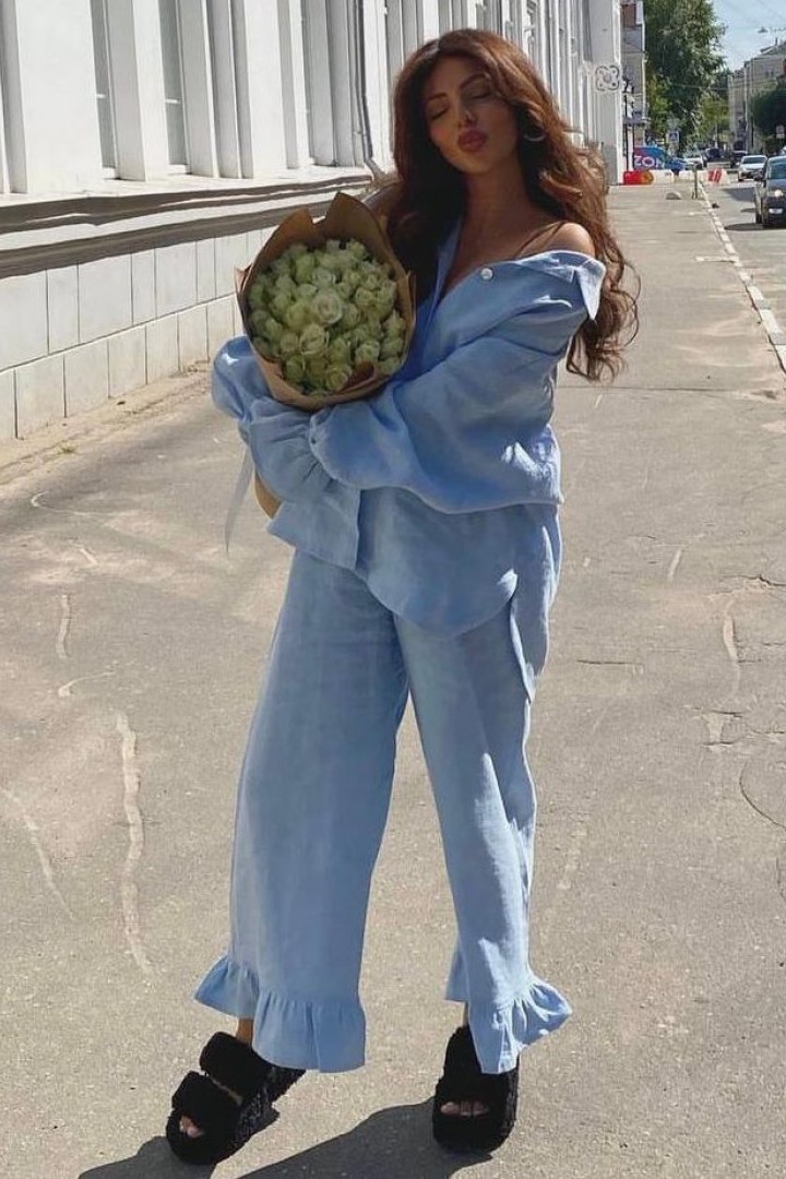 Костюм двойка рубашка+брюки BAC-816A700