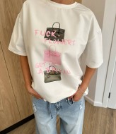 Футболка oversize с накатом ELZ-805A350