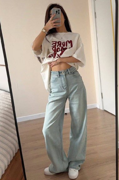 Футболка оверсайз с накатом ELZ-624A350