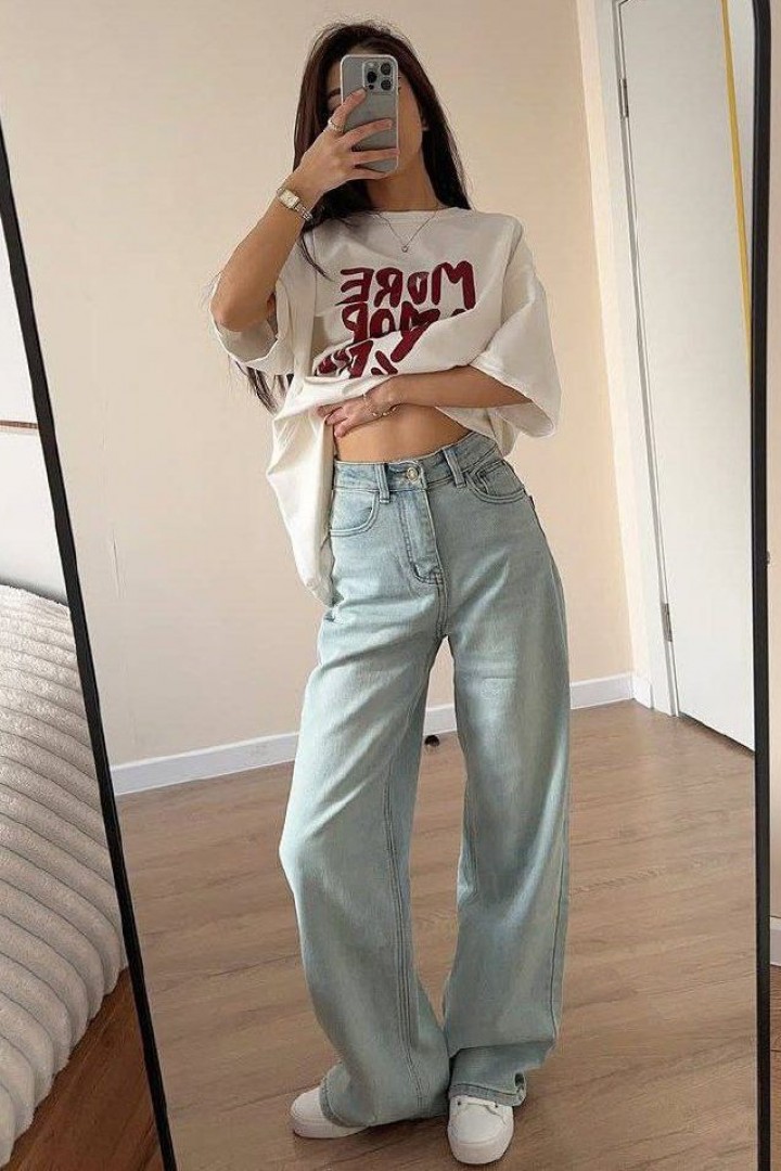 Футболка оверсайз с накатом ELZ-624A350