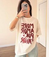 Футболка оверсайз с накатом ELZ-624A350