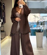 Льняной костюм двойка LOU-1418A1100