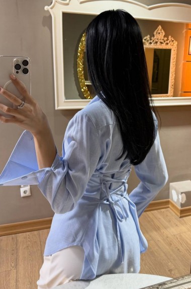 Сорочка с завязками на спині LOU-1362A670