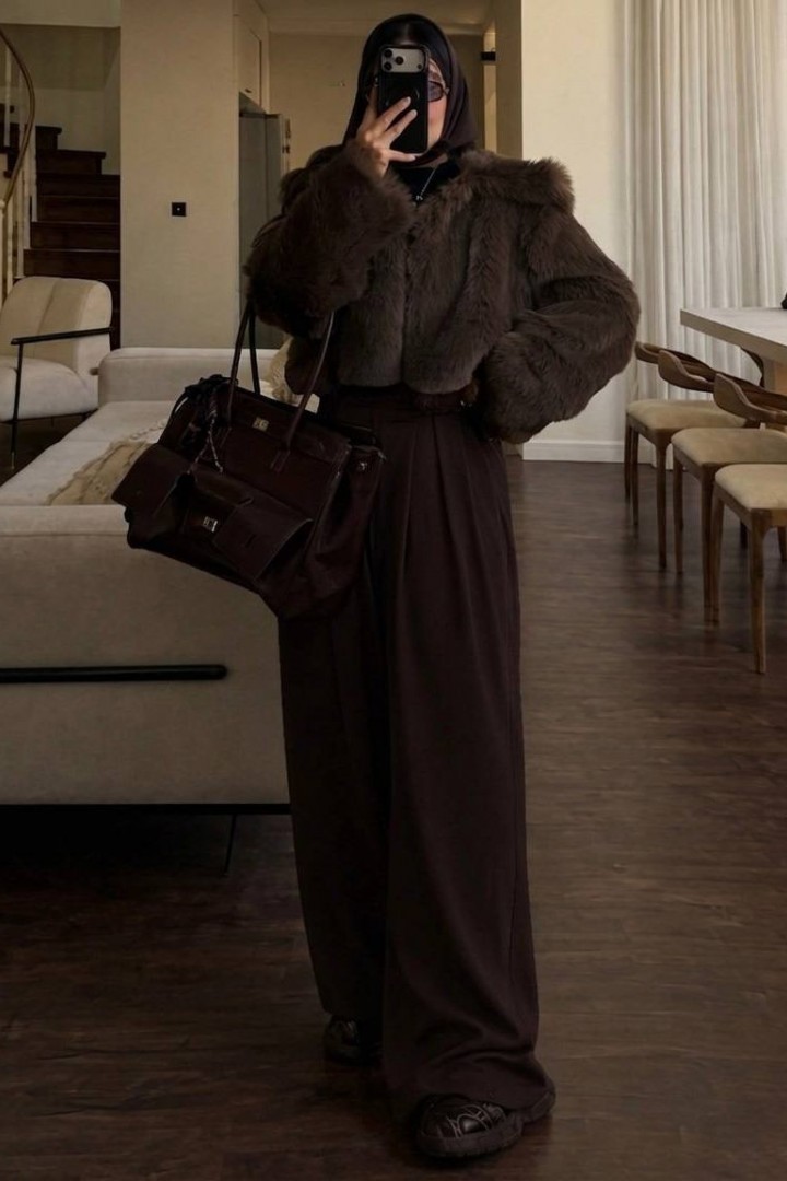 Широкие стильные брюки LK-377A580