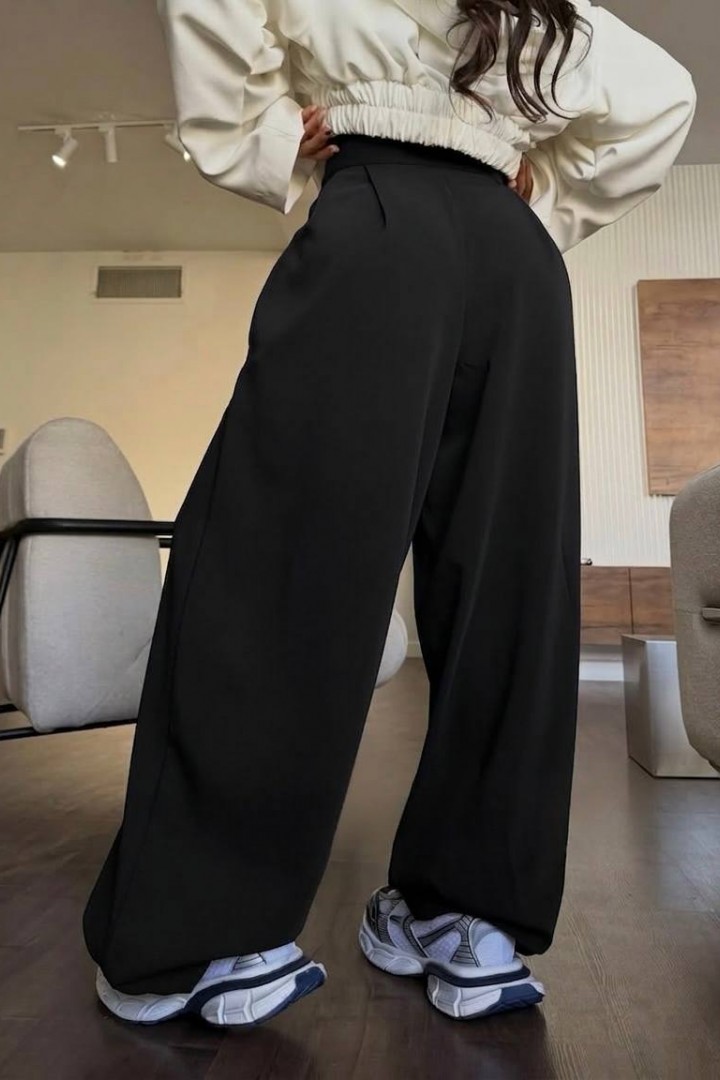 Широкие стильные брюки LK-377A580