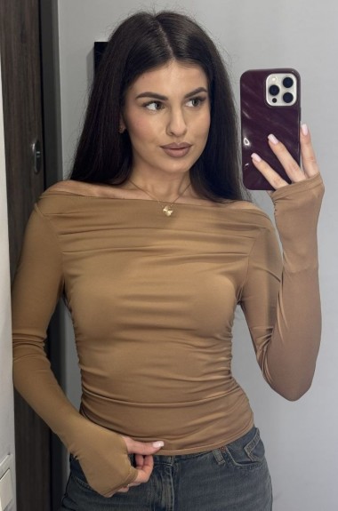 Стильный лонгслив MIK-5136A159 Стильный лонгслив MIK-5136A159