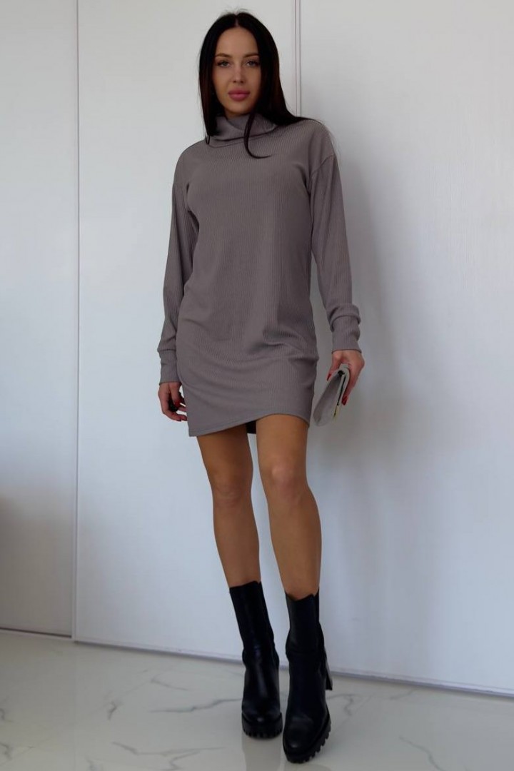 Платье-туника из мустанга DMP-A7183A280