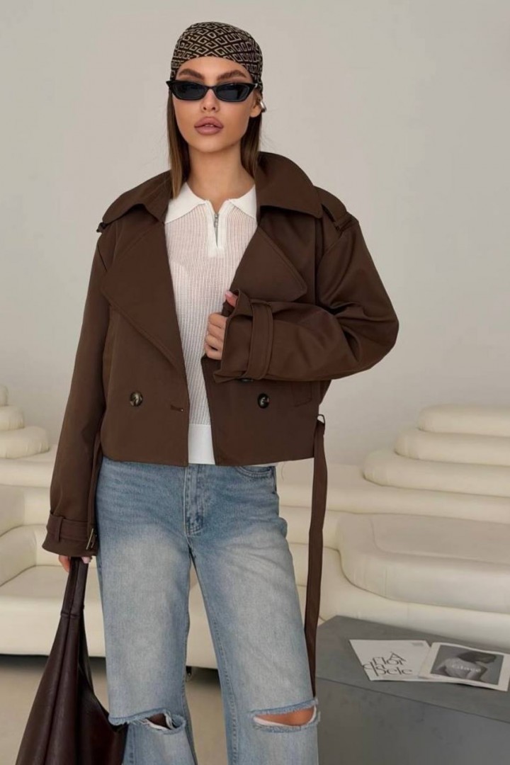 Укороченный тренч ZIF-1486A720