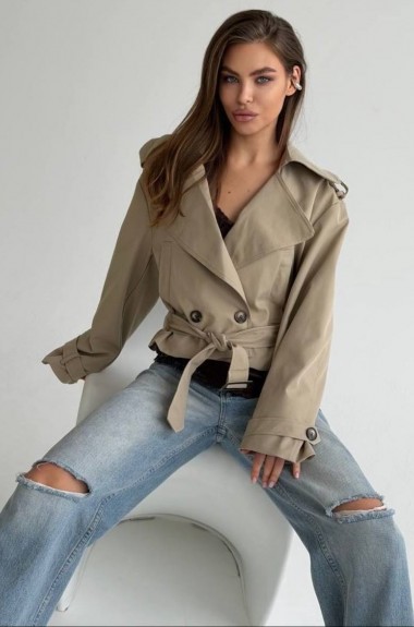 Укороченный тренч ZIF-1486A720 Укороченный тренч ZIF-1486A720