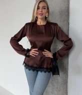 Шовкова блузка ANA-1726A11.5