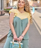 Лен костюм женский DG-p41744A500