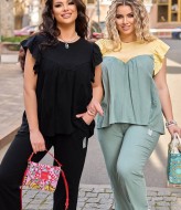 Лен костюм женский DG-p41744A500