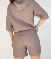 Трикотажный костюм с шортами женский KG-722A560