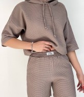 Трикотажный костюм с шортами женский KG-722A560