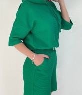 Трикотажный костюм с шортами женский KG-722A560 Трикотажный костюм с шортами женский KG-722A560