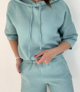 Трикотажный костюм с шортами женский KG-722A560