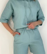 Трикотажный костюм с шортами женский KG-722A560 Трикотажный костюм с шортами женский KG-722A560