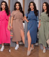 Платье на пуговицах OLI-1374A550