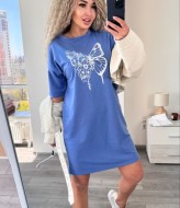 Платье с бабочкой EFR-144A300