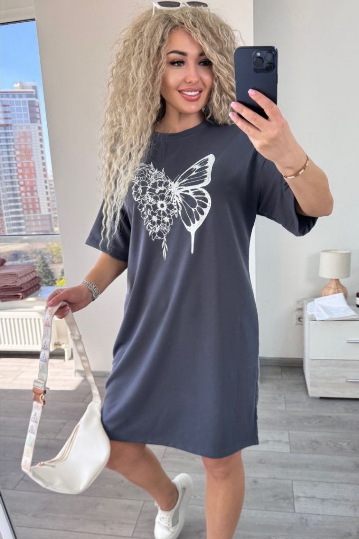 Платье с бабочкой EFR-144A300