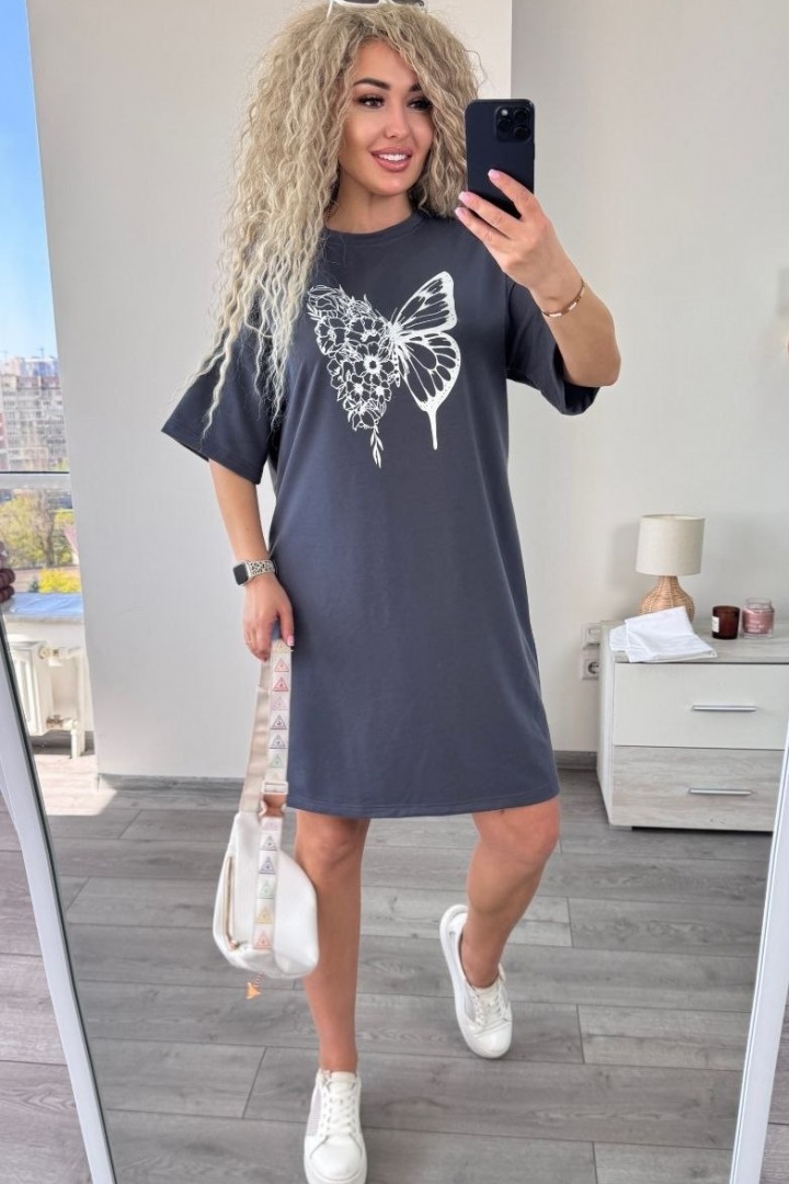 Платье с бабочкой EFR-144A300