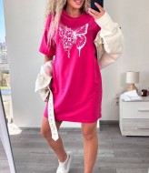 Платье с бабочкой EFR-144A300