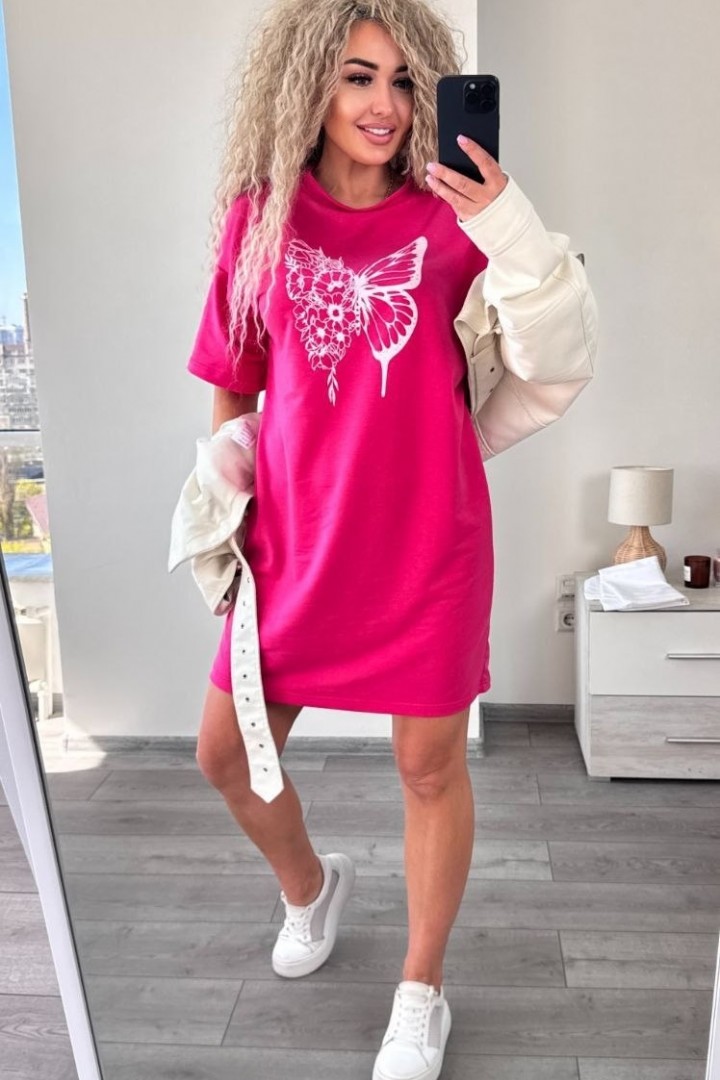 Платье с бабочкой EFR-144A300