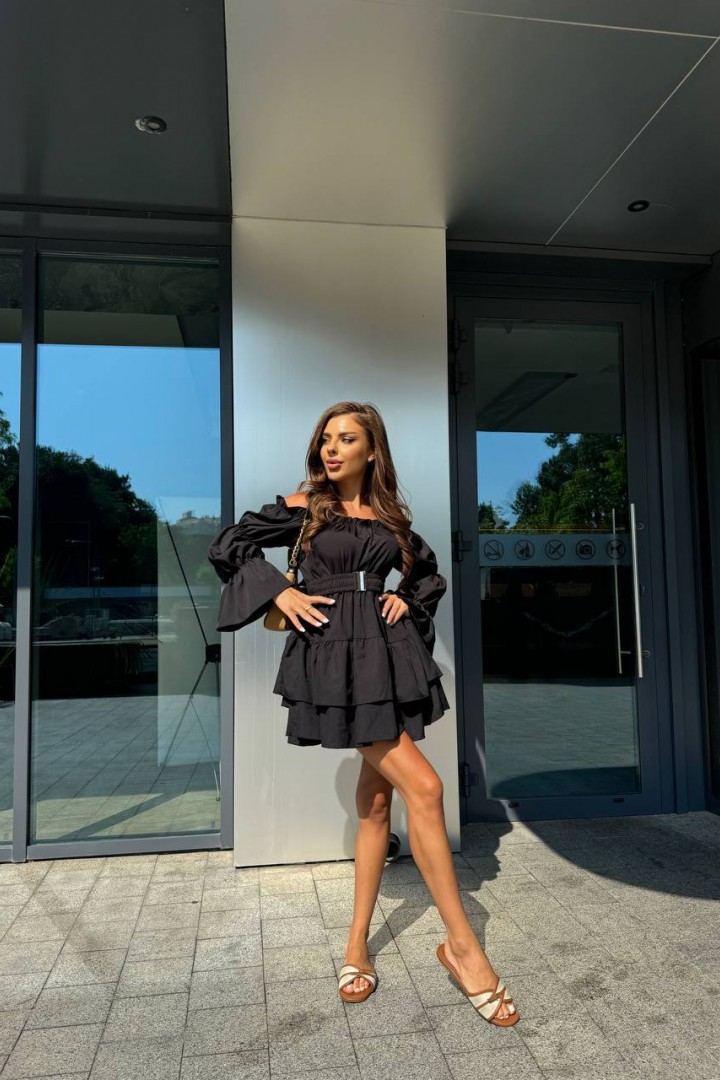 Платье с открытыми плечами ELZ-561A550