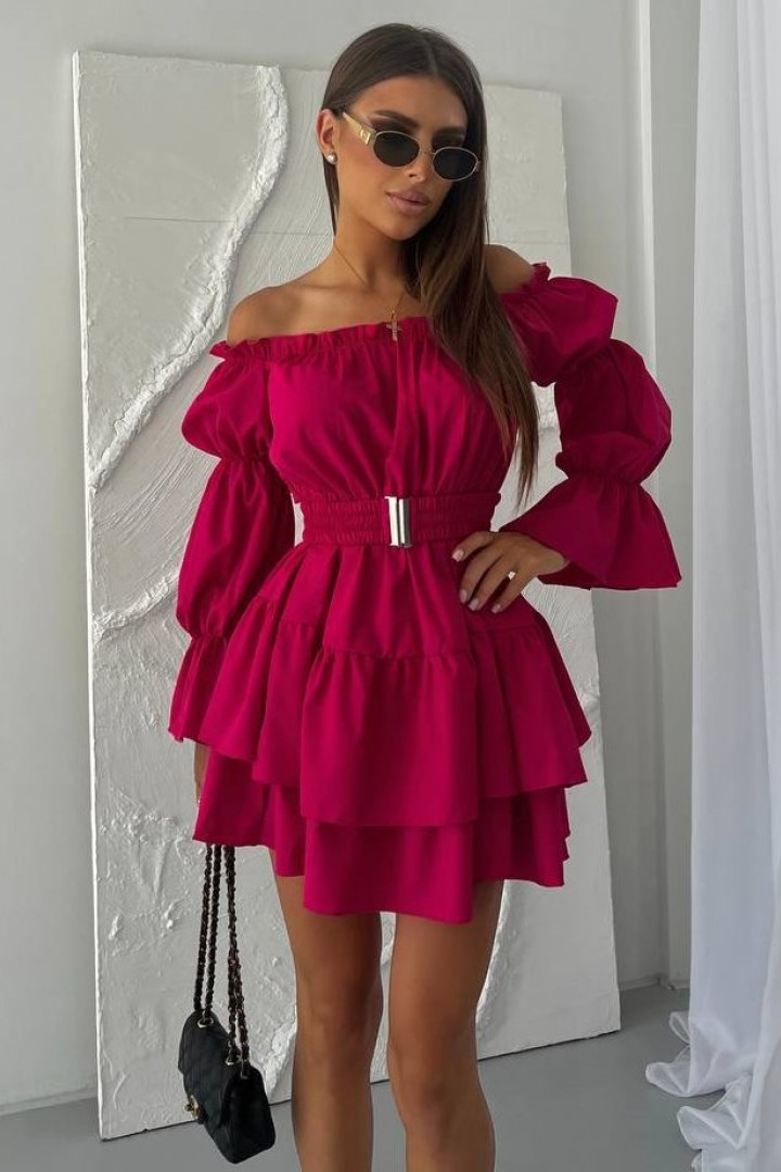 Платье с открытыми плечами ELZ-561A550